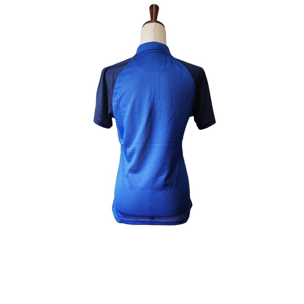 Nike DRI-FIT Polo Shirt Women's Soccer Jersey Top Blue Collared Size M CJ5727-48 - Picture 4 of 7